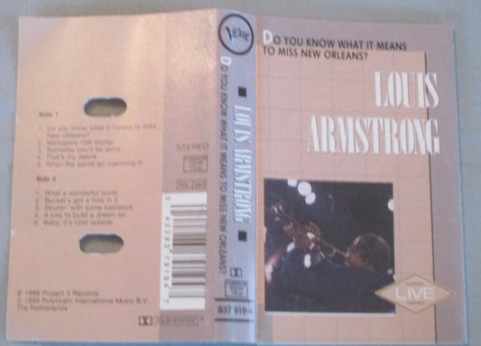 Louis Armstrong - Do You Know What It Means To Miss New Orleans? Live