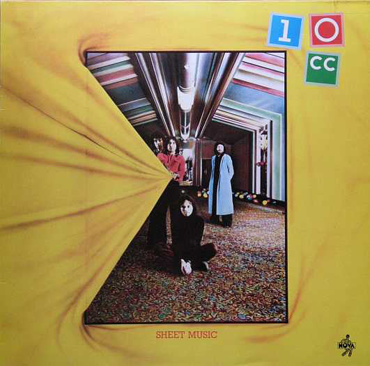 10cc - Sheet Music - Used Vinyl Record Album