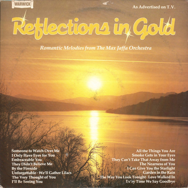 Max Jaffa Orchestra - Reflections In Gold - Used Vinyl Record