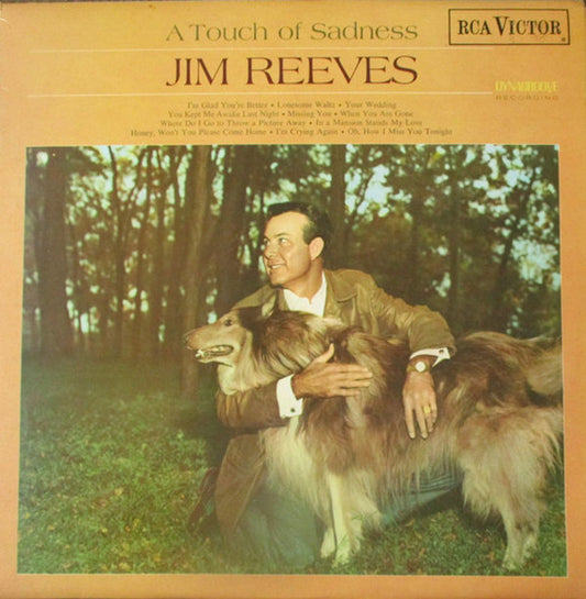 Jim Reeves - A Touch Of Sadness - Used Vinyl Record