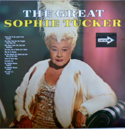 Sophie Tucker - Great - Used Vinyl Record