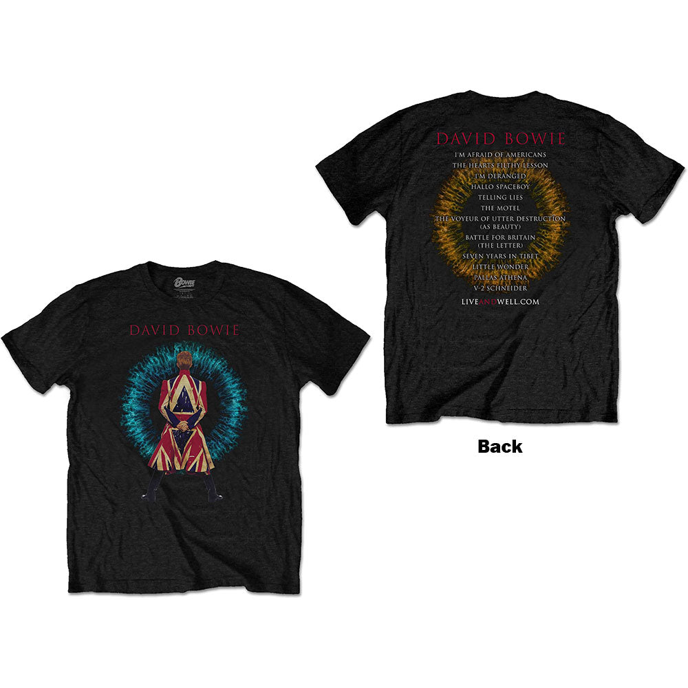 David Bowie - tshirt - Unisex - Short Sleeves - 2X-Large