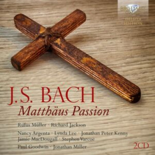 RUFUS MULLER/RICHARD - J.S. BACH MATTHAUS PASSION  ( - CD