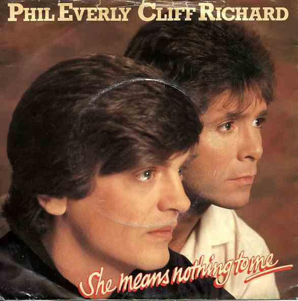 Phil Everly - She Means Nothing To Me - Used Vinyl Record 7"