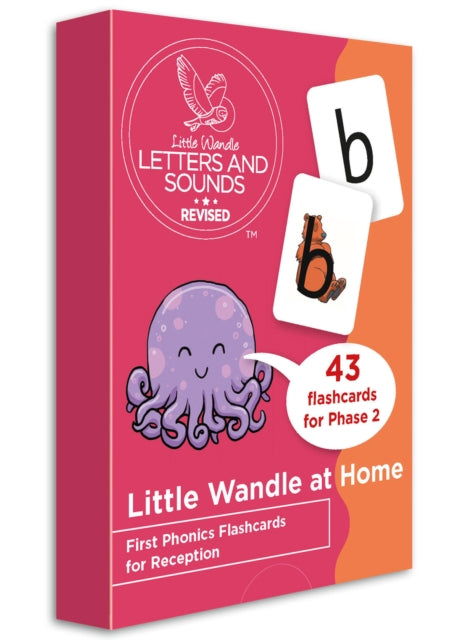 Wandle Learning Trus - Little Wandle at Home First Phonics Flashcards