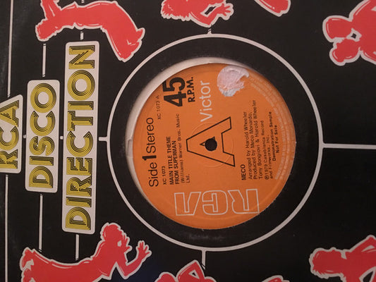 Meco Monardo - Main Title Theme From Superman/ Love Theme From Super