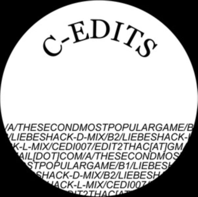 C-EDITS - HEART EDITS - Vinyl Record 12