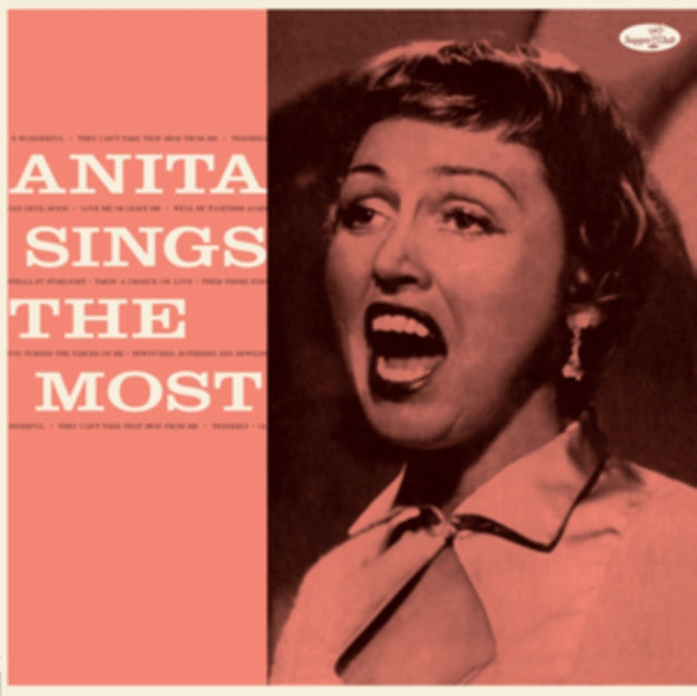 ANITA ODAY - Sings The Most (Feat. Oscar Peterson) (+3 Bonus Tracks) (Li