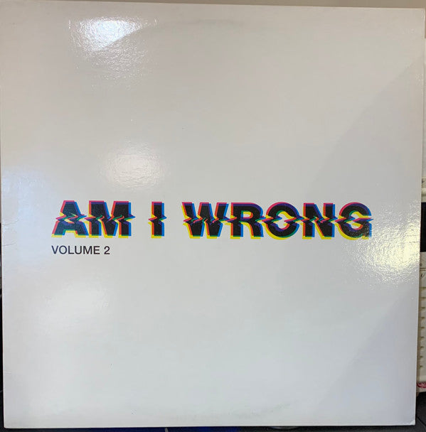 Etienne De Crecy - Am I Wrong (Volume 2) - Used Vinyl Record 12"