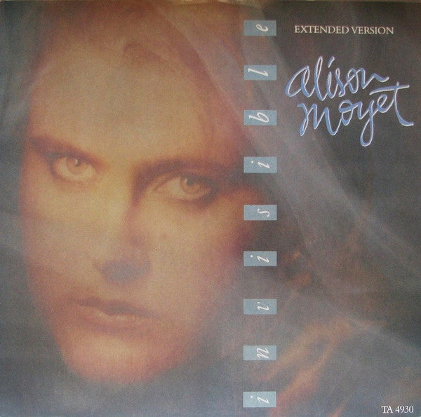 Alison Moyet - Invisible (Extended Version) - Used Vinyl Record 12"