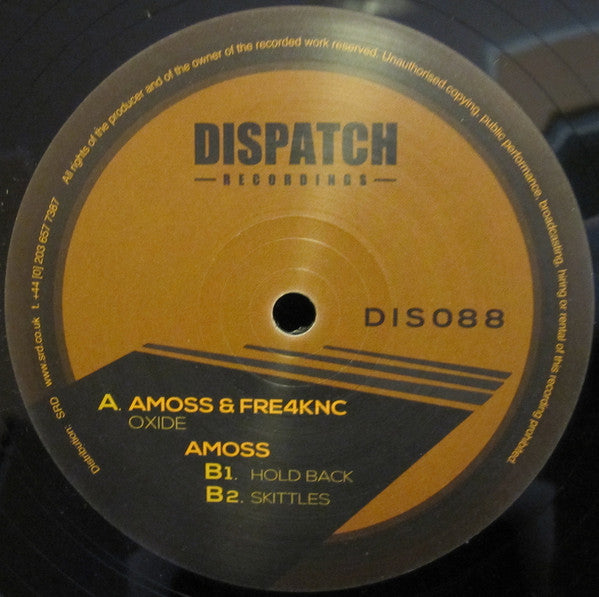 Amoss - Oxide - New Vinyl Record 12"