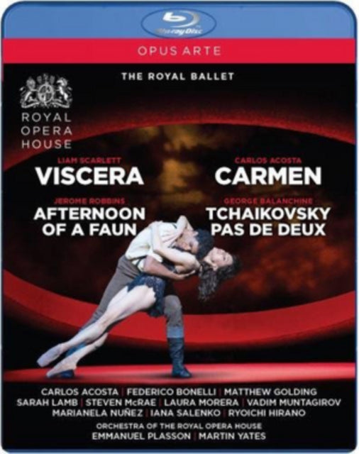 Viscera/Carmen/Afternoon of a Faun/Tchaikovsky Pas De Deux:... - Blu-r