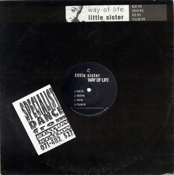 Little Sister - Way Of Life - Used Vinyl Record 12"