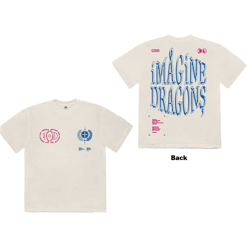 Imagine Dragons - tshirt - Unisex - Short Sleeves - X-Large