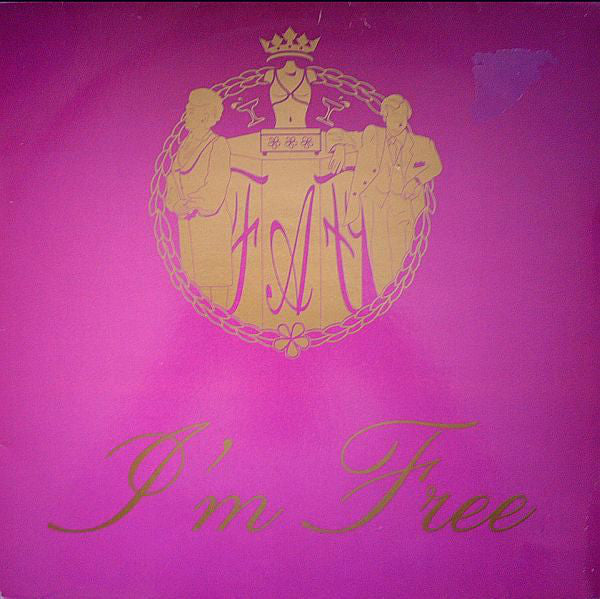 F.A.F. - I'm Free - Used Vinyl Record 12"