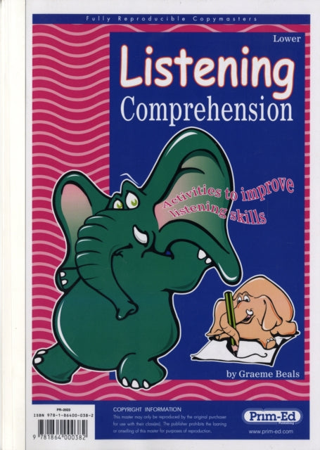 Graeme Beals - Listening Comprehension : Lower - Paperback