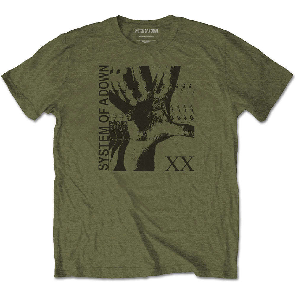 System Of A Down - tshirt - Unisex - Short Sleeves - X-Large