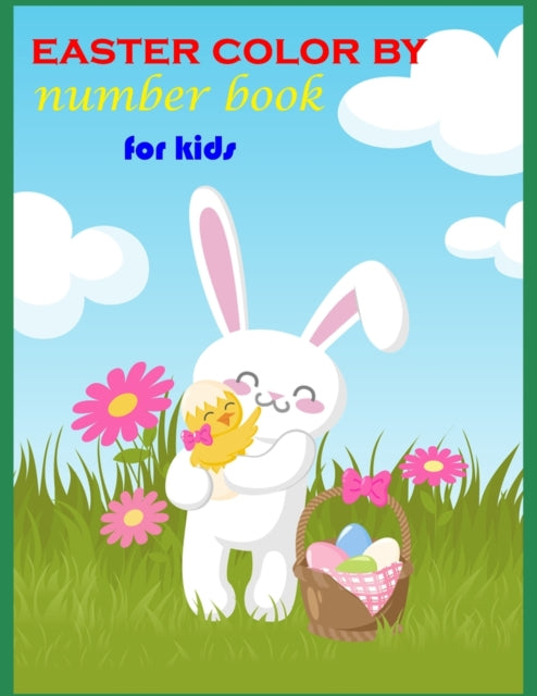 Hernandez - easter color by number book for kids  A Fun Easter Color B
