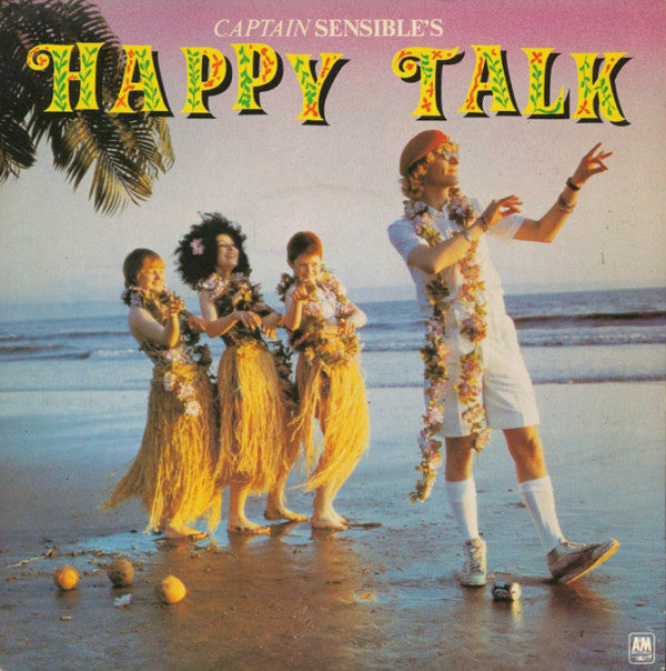Captain Sensible - Happy Talk - Used Vinyl Record 7"