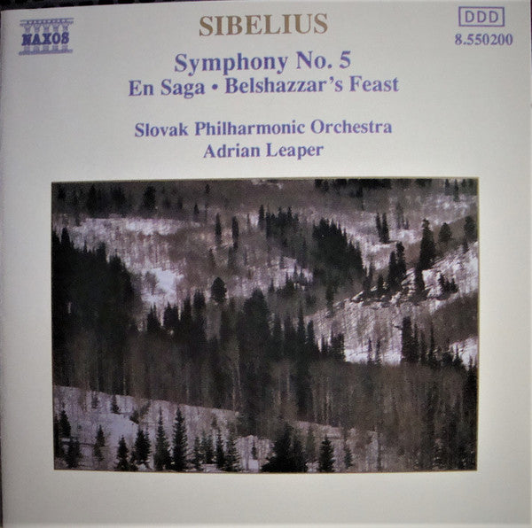 Jean Sibelius - Symphony No. 5 - Used CD