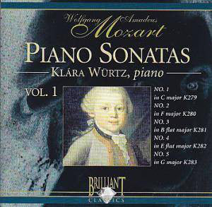 Wolfgang Amadeus Moz - Piano Sonatas Vol. 1 - Used CD