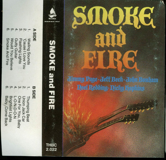 Lord Sutch And Heavy - Smoke And Fire - Used Cassette