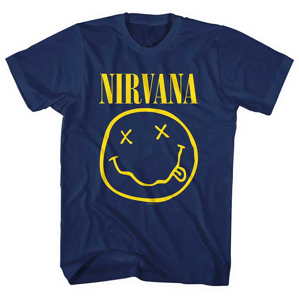 Nirvana - tshirt - Unisex - Short Sleeves - Large