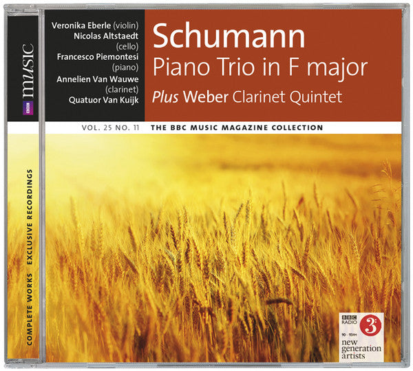 Robert Schumann - Piano Trio In F Major / Clarinet Quintet - Used CD