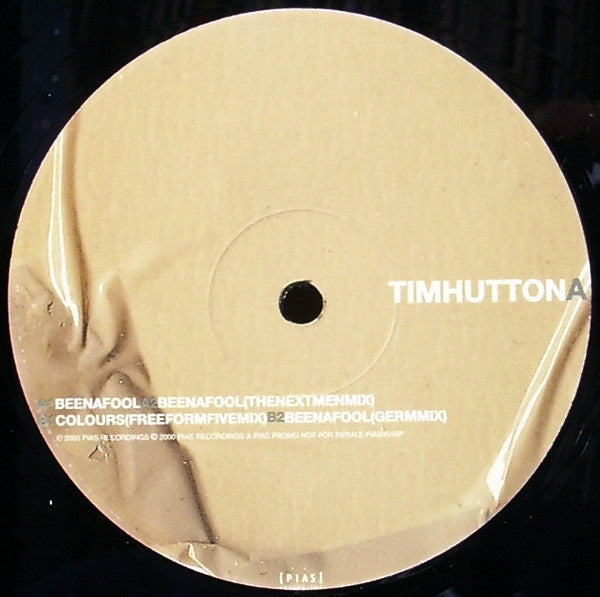 Tim Hutton - Been A Fool - Used Vinyl Record 12"