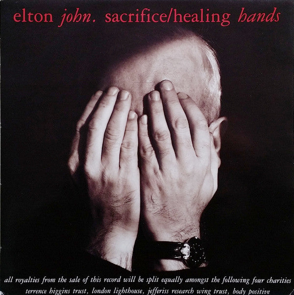 Elton John - Sacrifice / Healing Hands - Used Vinyl Record 12"