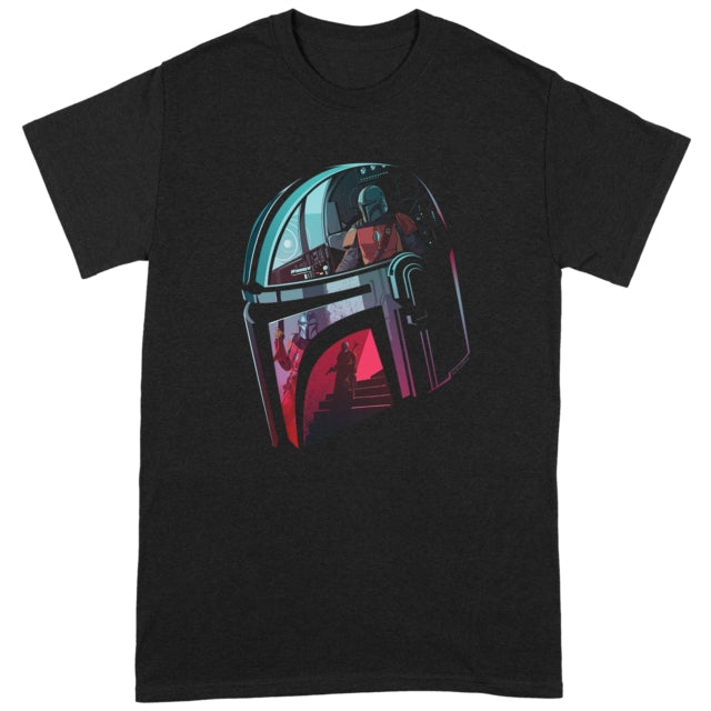STAR WARS  MANDALORI - Mandalore Helme - tshirt - T Shirt - X-Large