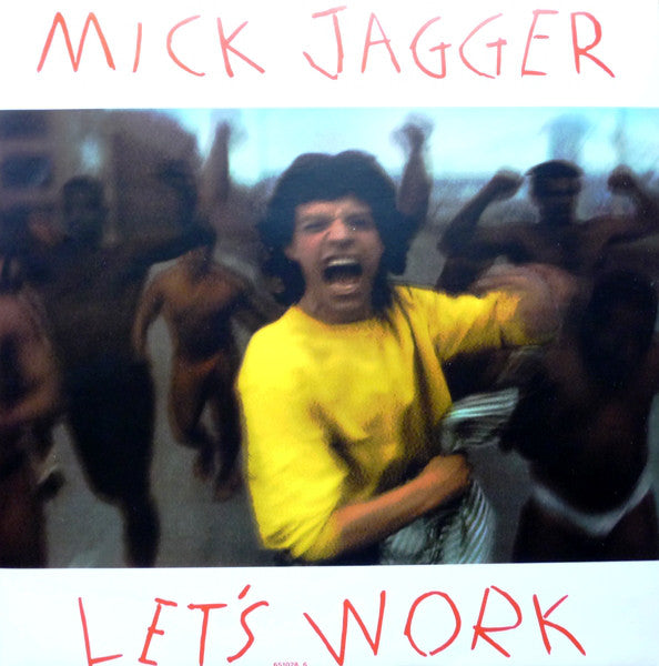 Mick Jagger - Let's Work - Used Vinyl Record 12"