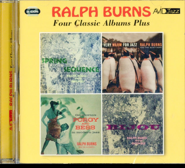RALPH BURNS - 4 CLASSIC ALBUMS (SPRING SEQUENCE / VERY WARM FOR JAZZ /