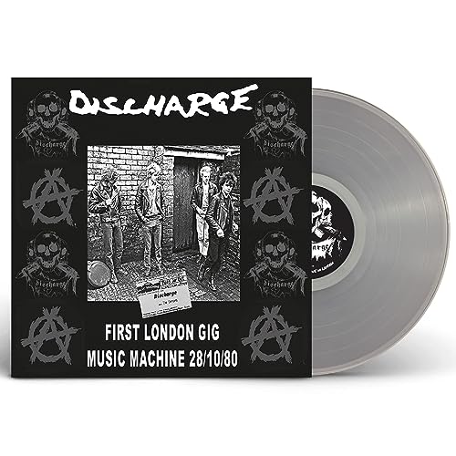 DISCHARGE - LIVE AT THE MUSIC MACHINE 1980 (CLEAR VINYL) - Vinyl Recor