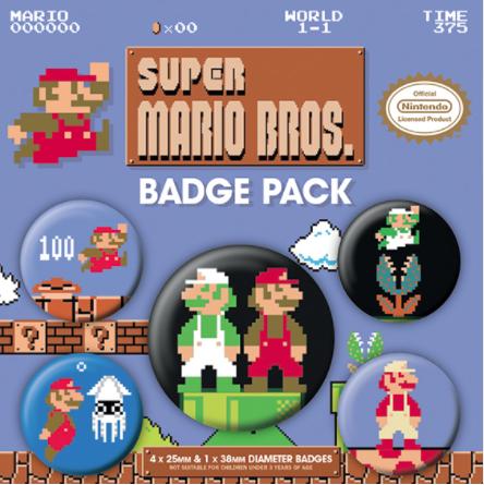 Super Mario - BROS BADGEPACK /Merchandise - Merch