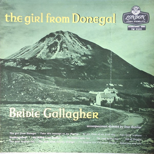Bridie Gallagher - Girl From Donegal - Used Vinyl Record
