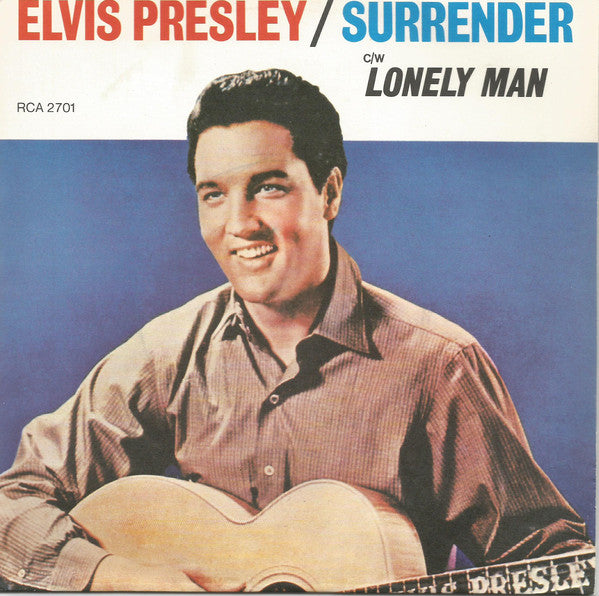 Elvis Presley - Surrender (Torna A Surriento) - Used Vinyl Record 7"