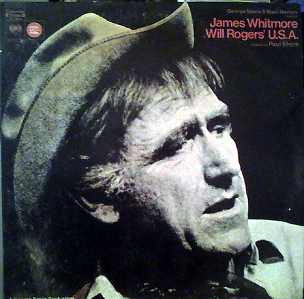James Whitmore - Will Rogers' U.S.A. - Used Vinyl Record