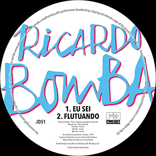 Ricardo Bomba - Eu Sei / Flutuando - Vinyl Record 7"
