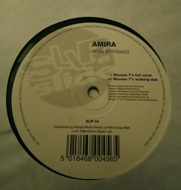 Amira - Walk - Used Vinyl Record 12"