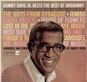 Sammy Davis Jr. - Belts The Best Of Broadway - Used Vinyl Record