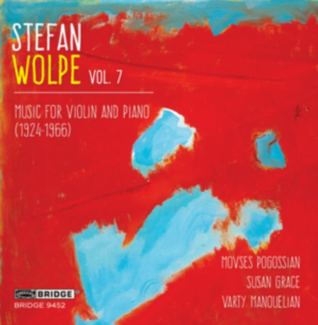 Stefan Wolpe - : Music for Violin and Piano - CD
