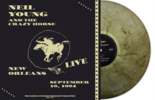 NEIL YOUNG AND CRAZY - Live In New Orleans 1994 (Grey Marble Vinyl) -