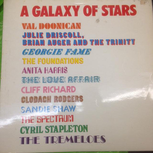 Various - A Galaxy Of Stars - Used Vinyl Record