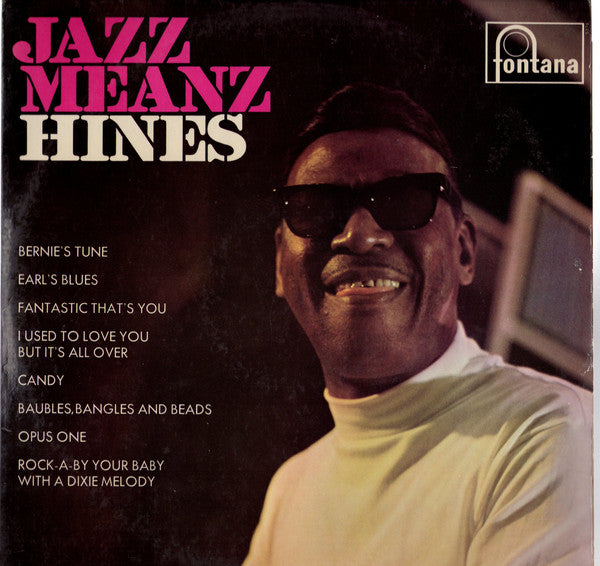 Earl Hines - Jazz Meanz Hines! - Used Vinyl Record