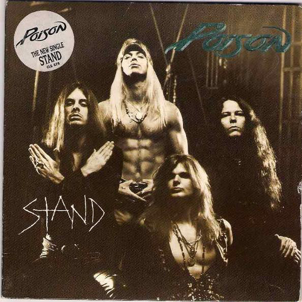 Poison - Stand - Used Vinyl Record 7"