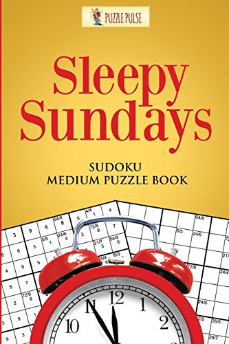 Puzzle Puls - Sleepy Sundays   Sudoku Medium Puzzle Book - New paperba