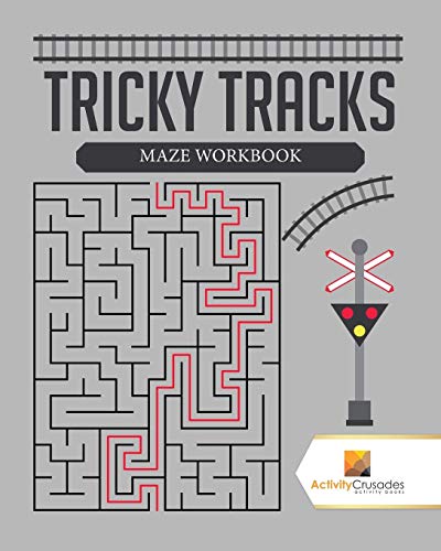 Activity Crusades - Tricky Tracks   Maze Workbook - New paperback or s