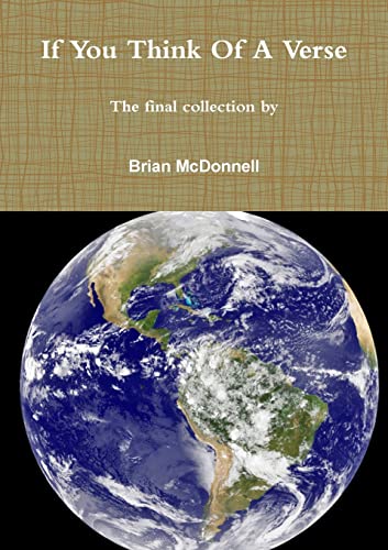McDonnell - If You Think Of A Verse - New paperback or softback