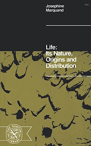 Marquand - Life: Its Nature, Origins and Distributions - New paperback